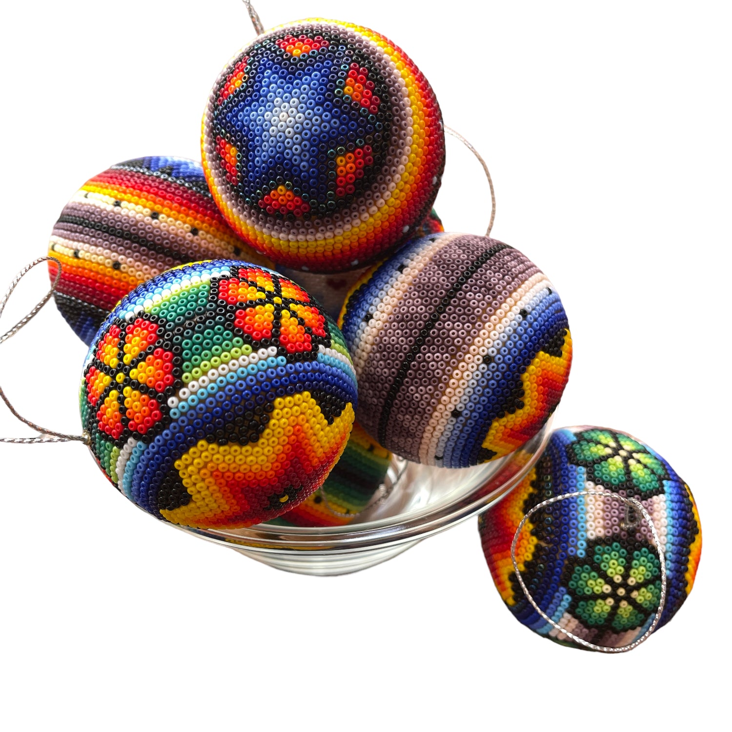Spheres - Huichol Art