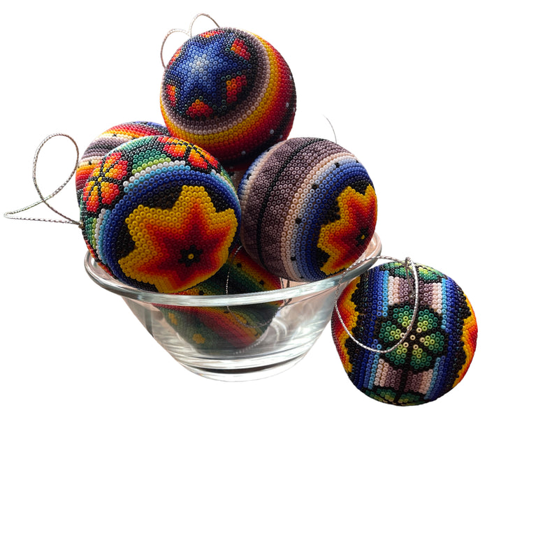 Spheres - Huichol Art