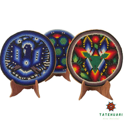 Círculos de Chaquira - Artesanía Huichol