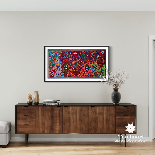 Picture or PAINTING YARN 60 X 120 CMS cms