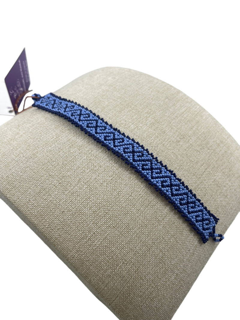 Pulsera de Chaquira PC02azul