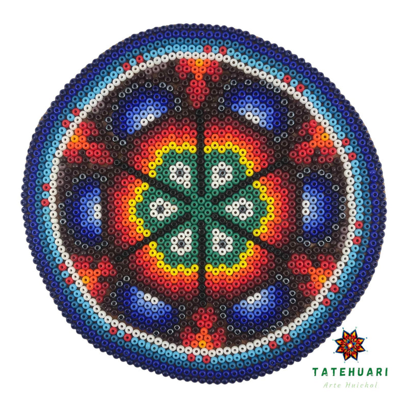 Large Circle - Huichol Art