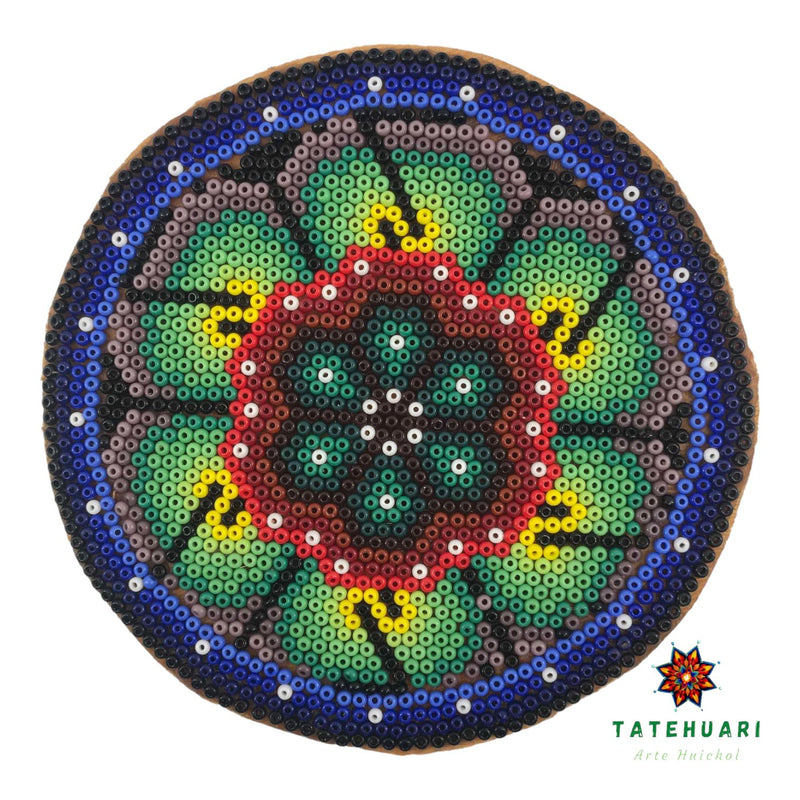 Large Circle - Huichol Art