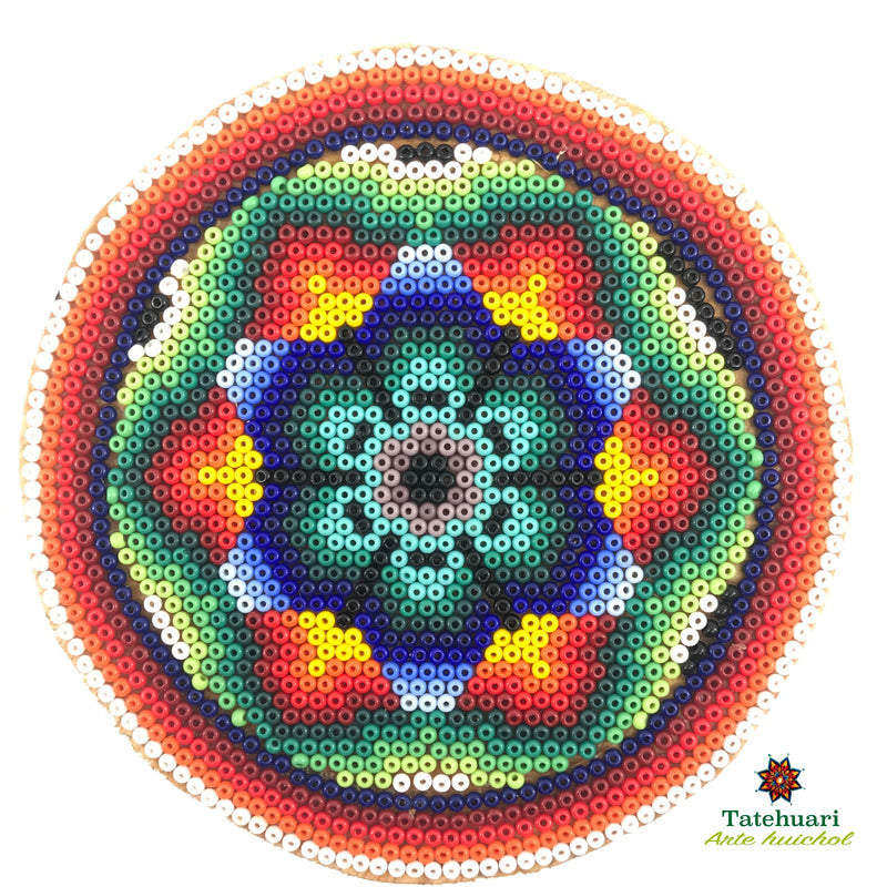 Large Circle - Huichol Art