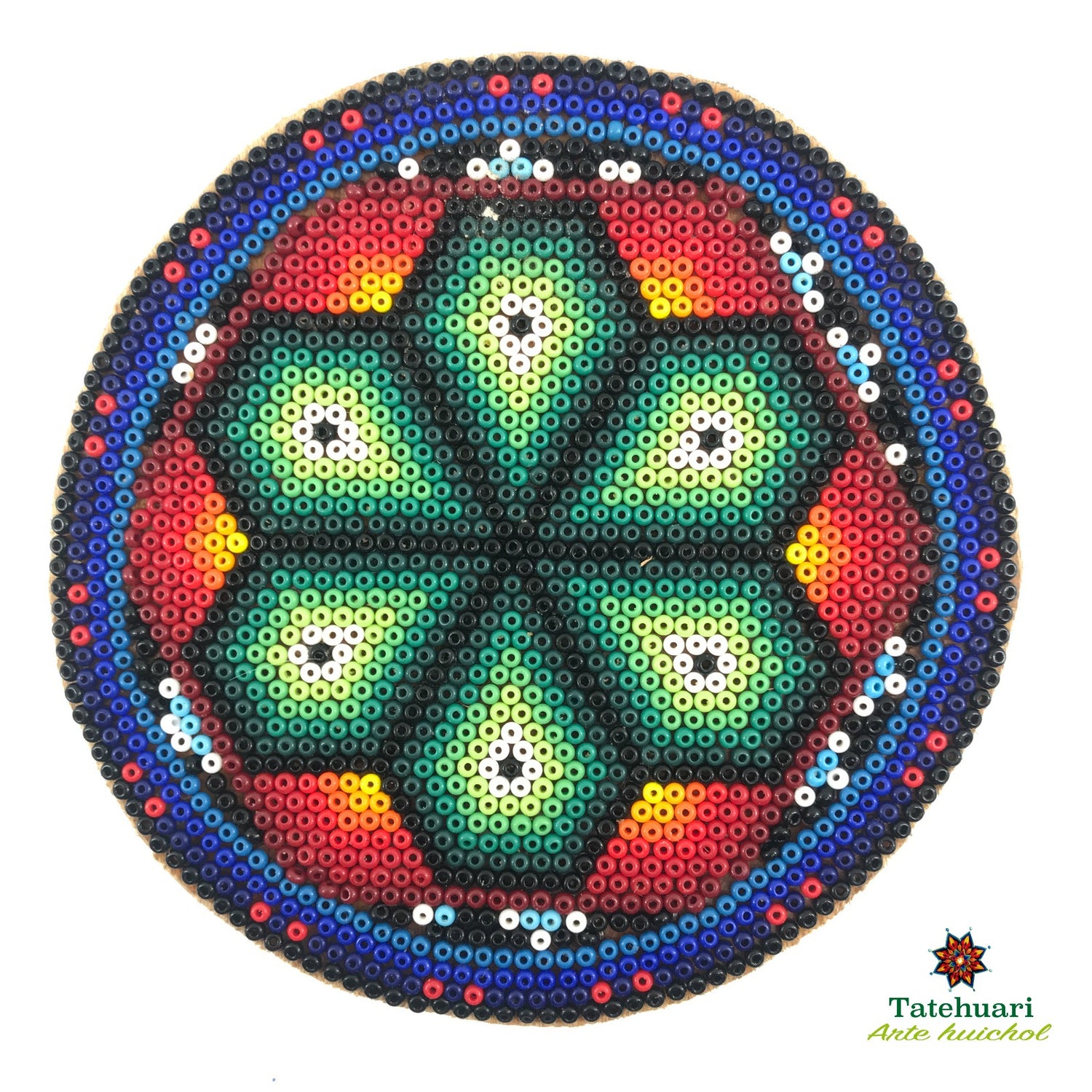 Large Circle - Huichol Art