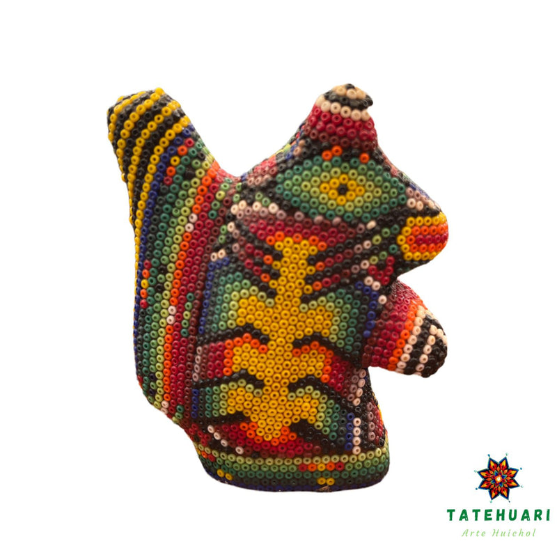 Ardilla - Arte Huichol