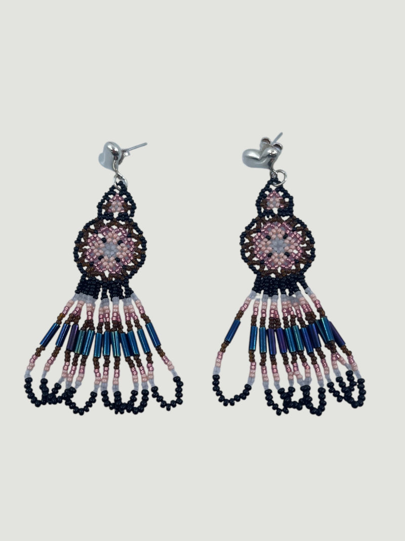 Aretes de chaquira Achfina01