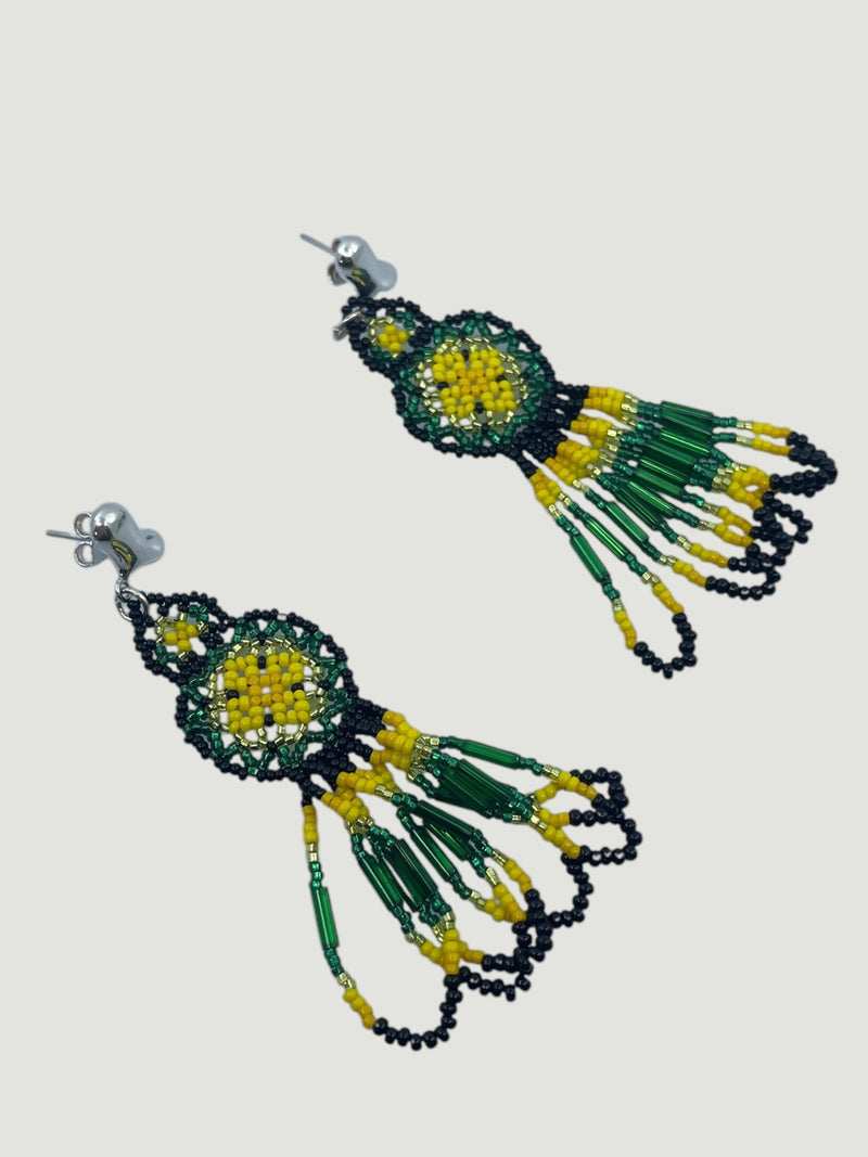 Aretes de chaquira Achfina02