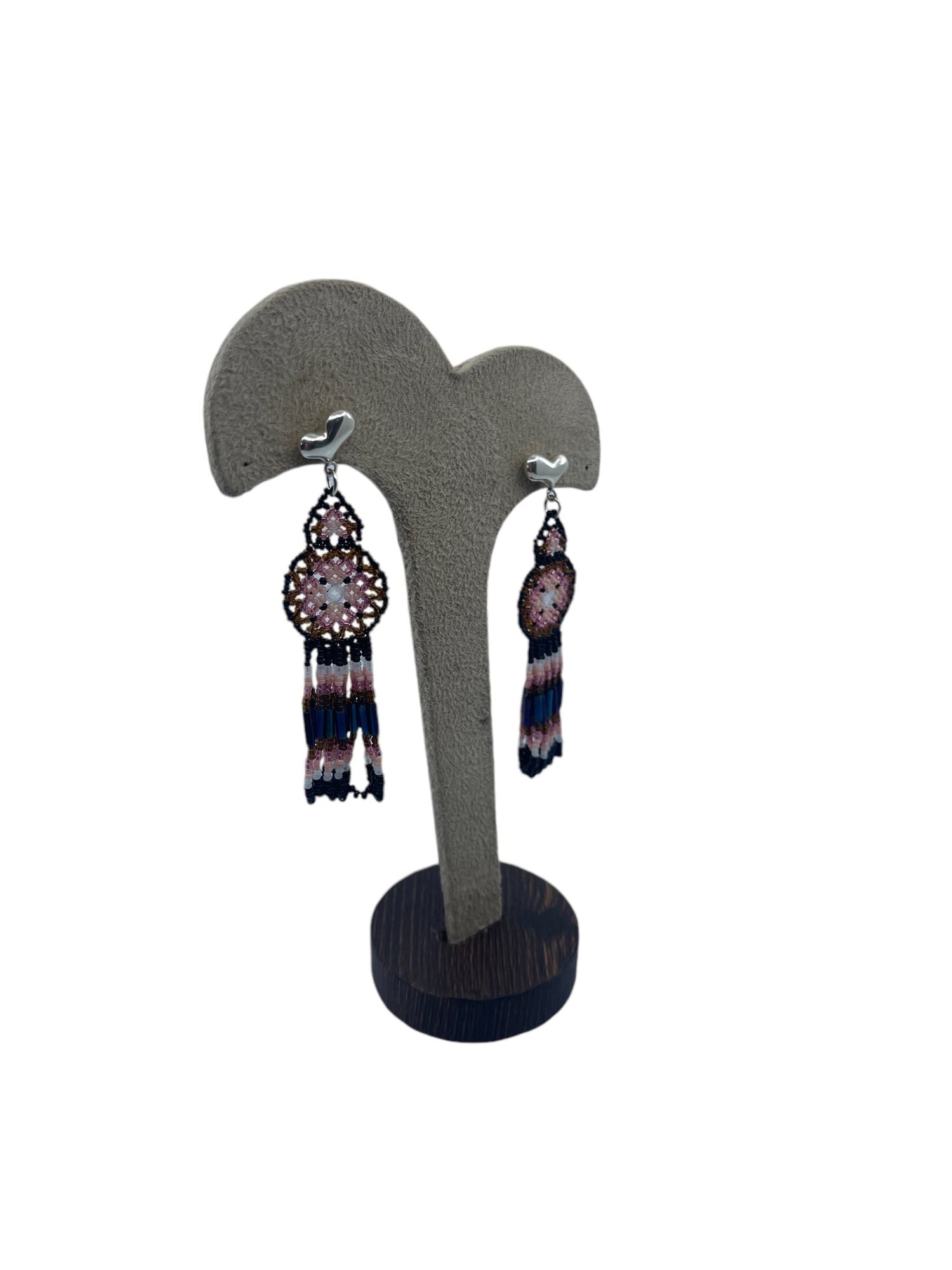 Aretes de chaquira Achfina01