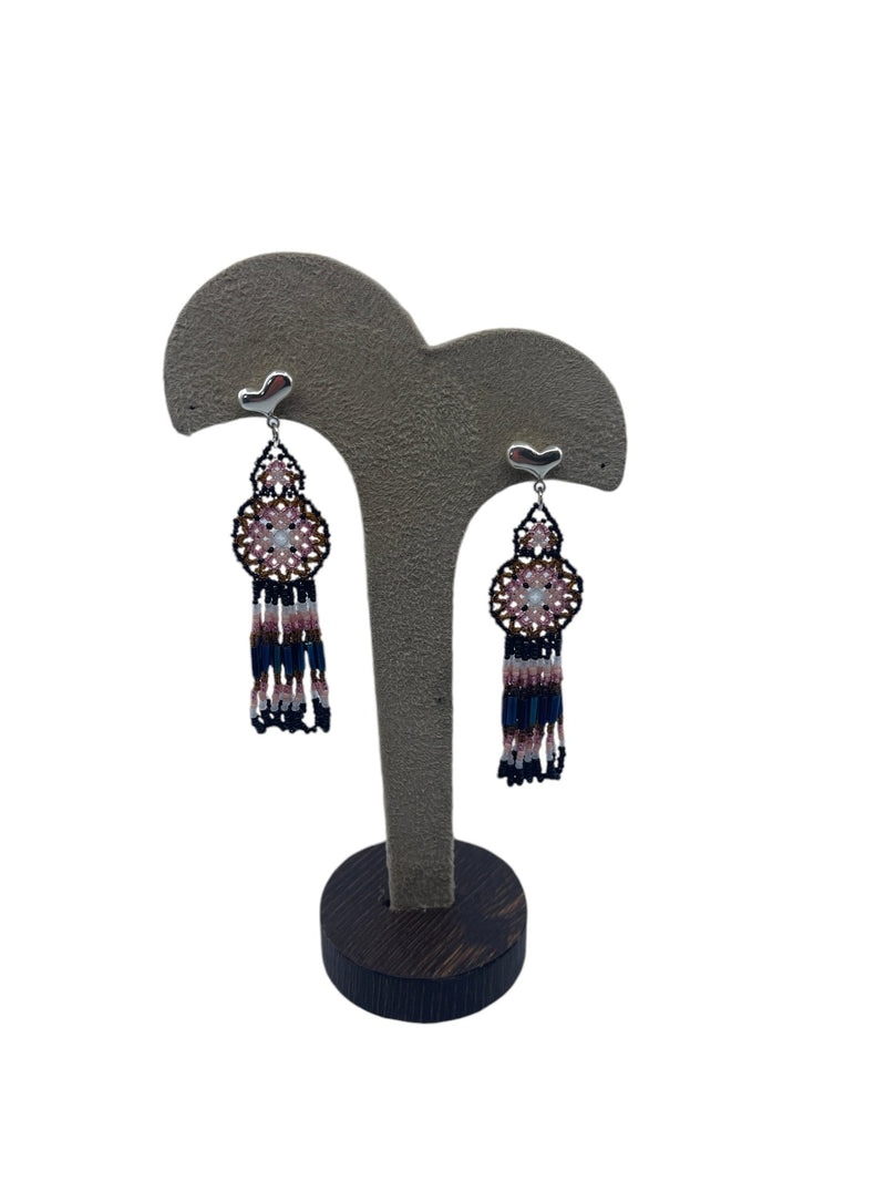 Aretes de chaquira Achfina01