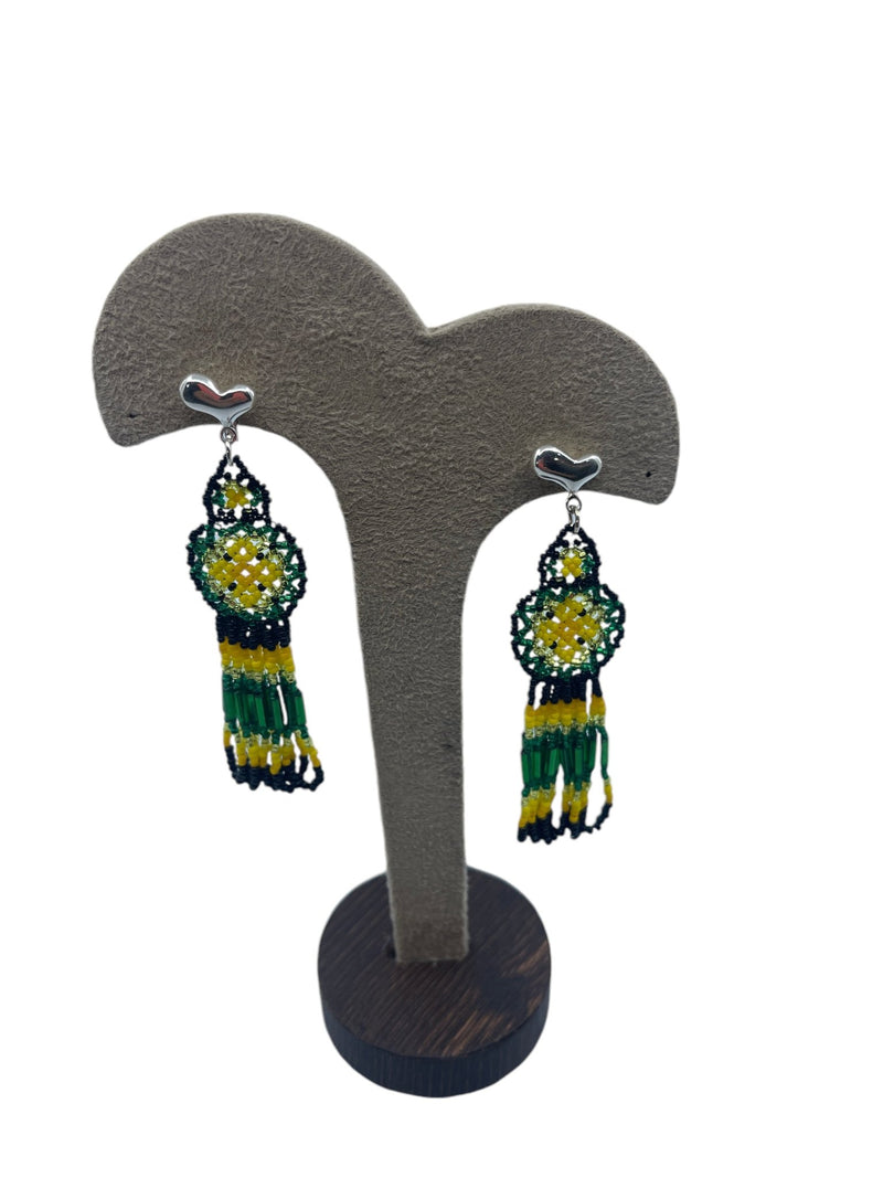 Aretes de chaquira Achfina02