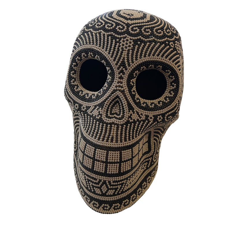 Calavera de Chaquira - Arte Huichol