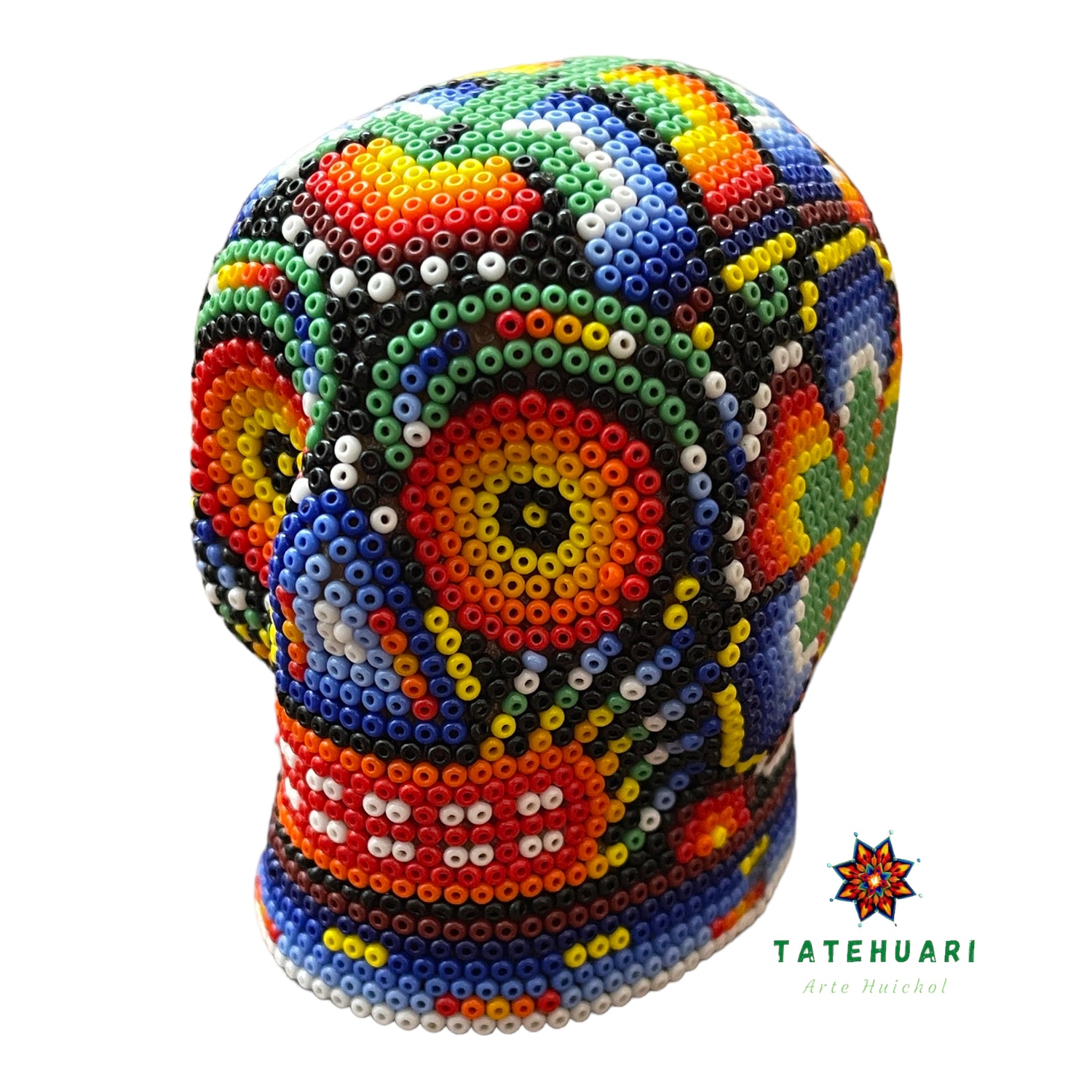 Calavera de Chaquira - Arte Huichol