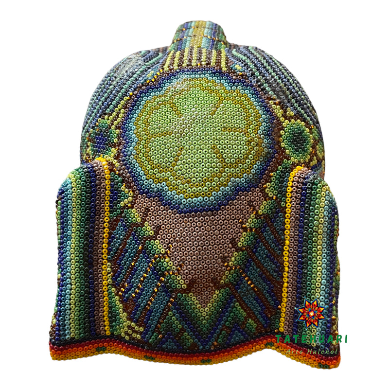 Tête de Jaguar - Art Huichol