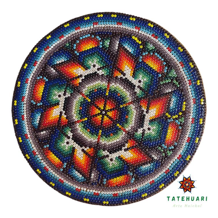 Large Circle - Huichol Art