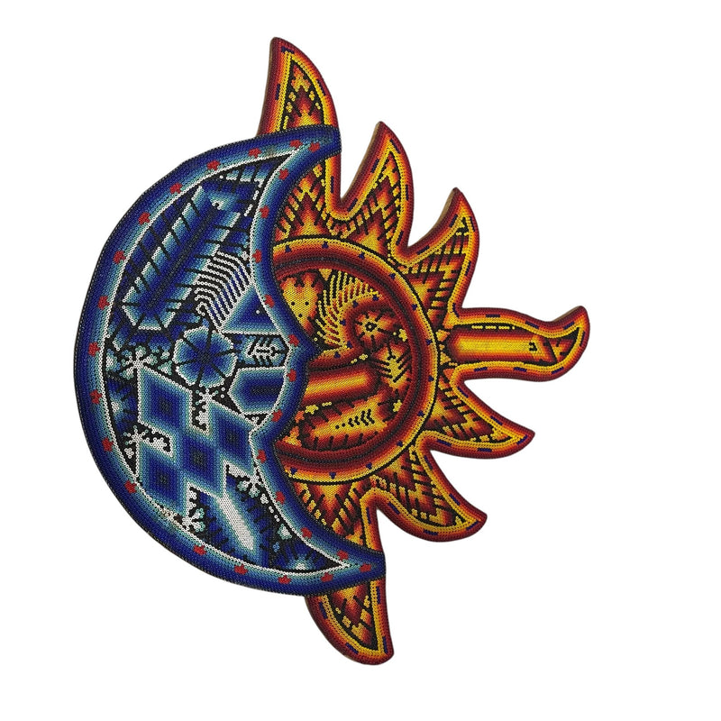 Moon - Huichol Art