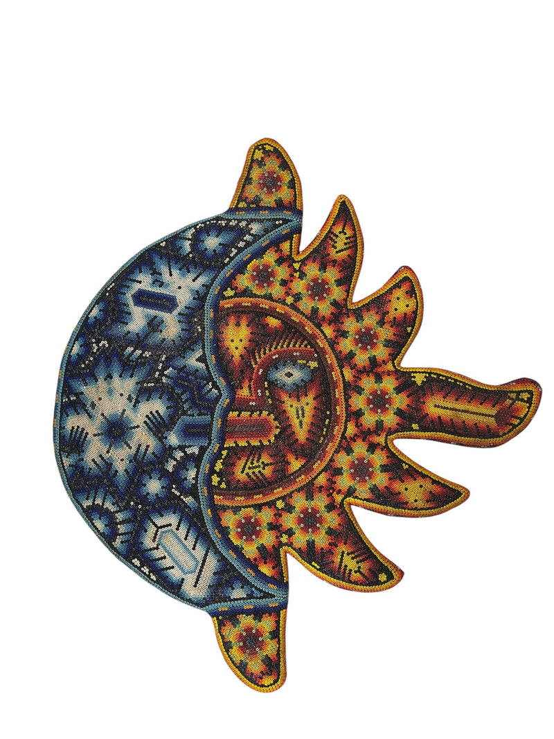 Moon - Huichol Art