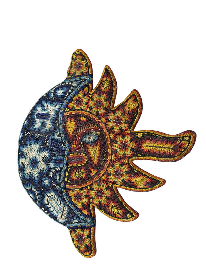 Moon - Huichol Art