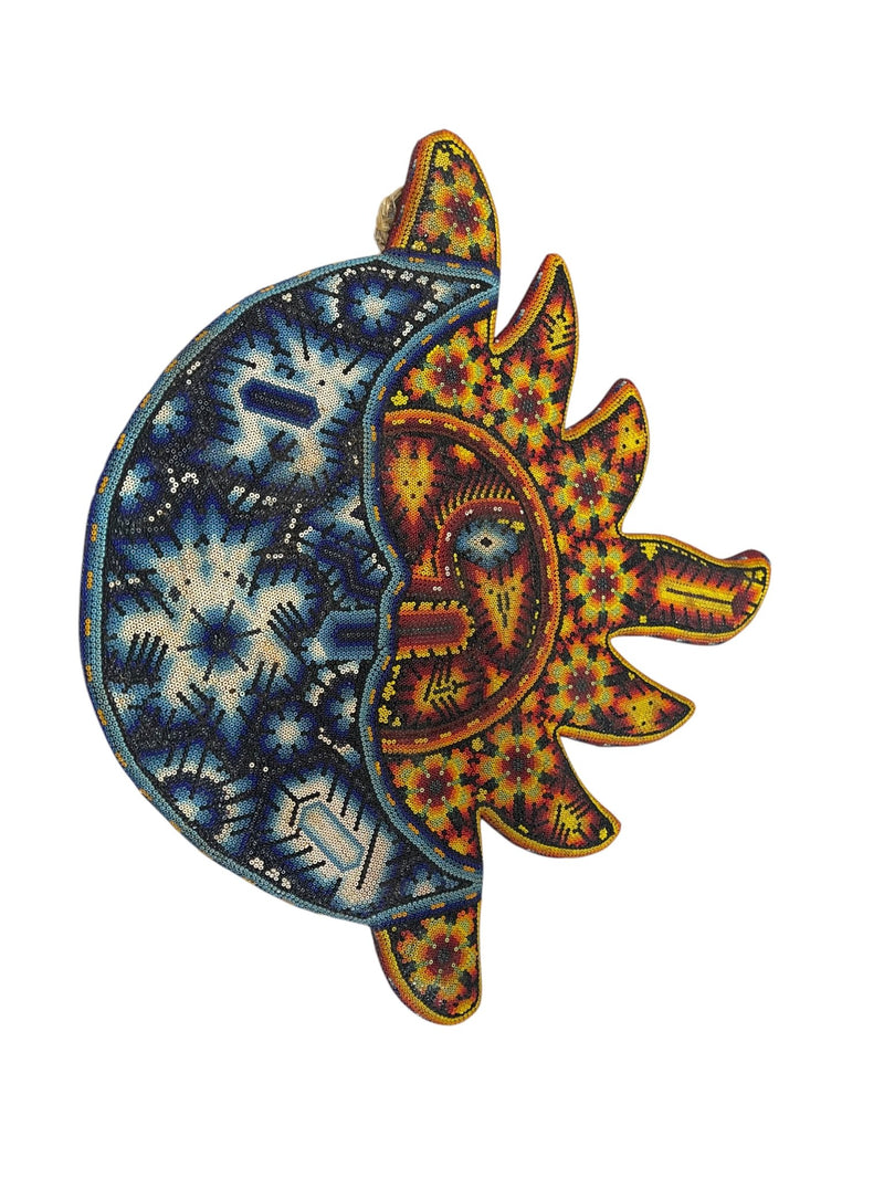 Moon - Huichol Art