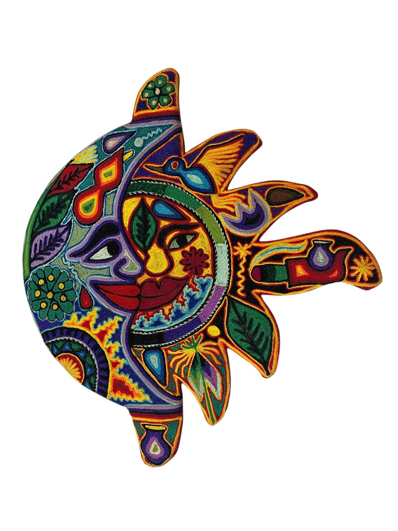 Moon - Huichol Art