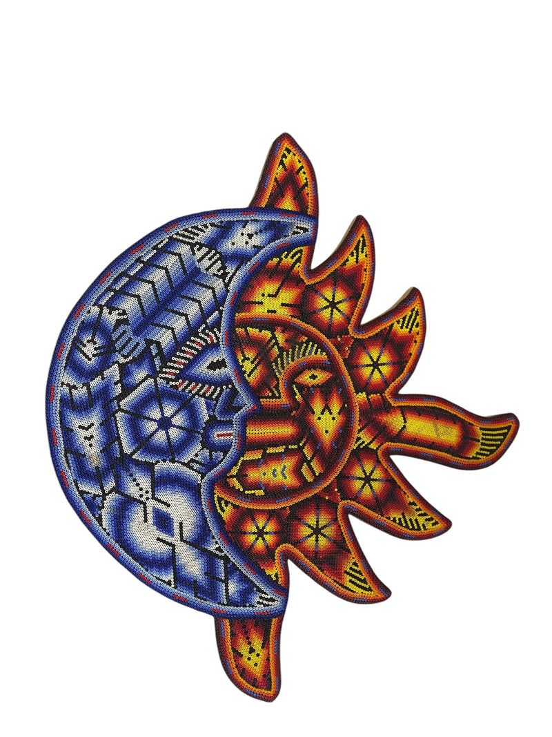 Moon - Huichol Art