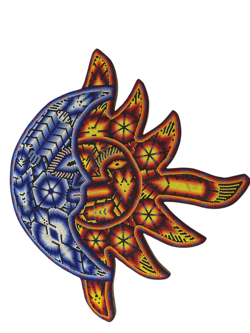 Moon - Huichol Art