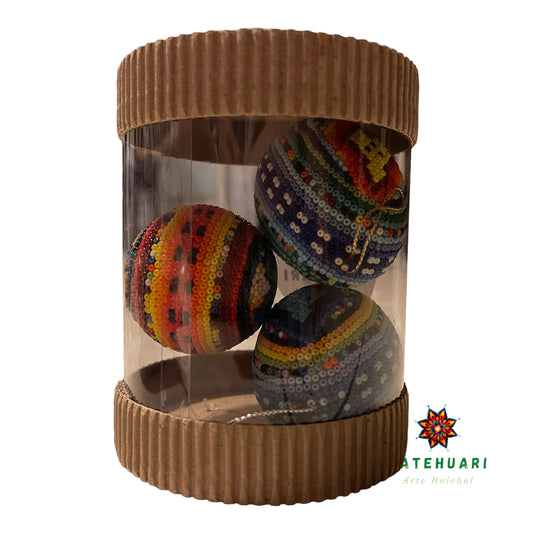 Spheres - Huichol Art