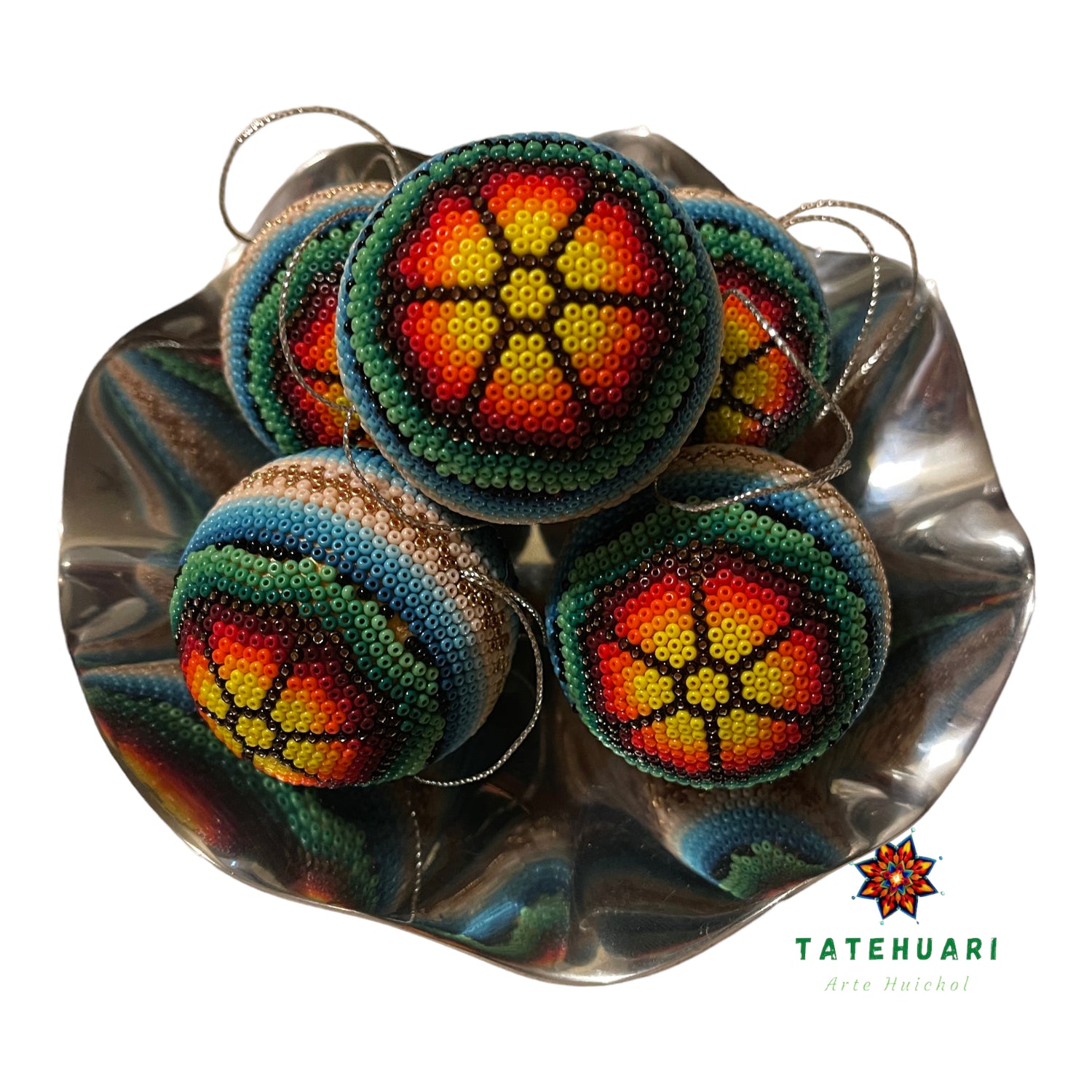 Spheres - Huichol Art