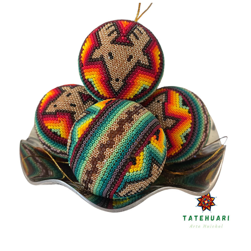 Spheres - Huichol Art