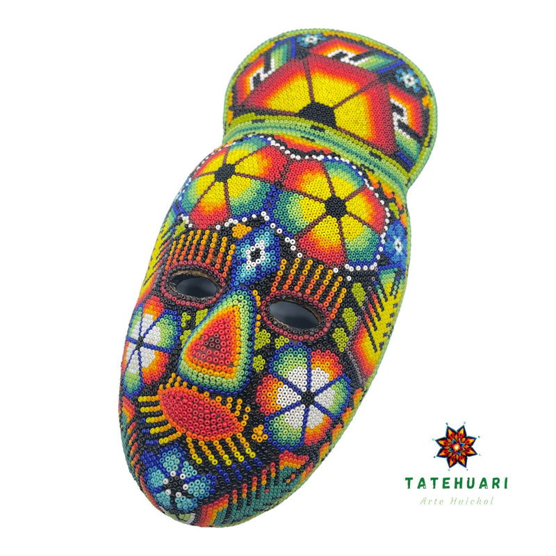 Máscara Copetona - Arte Huichol