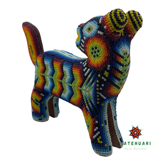 Dog - Huichol Art