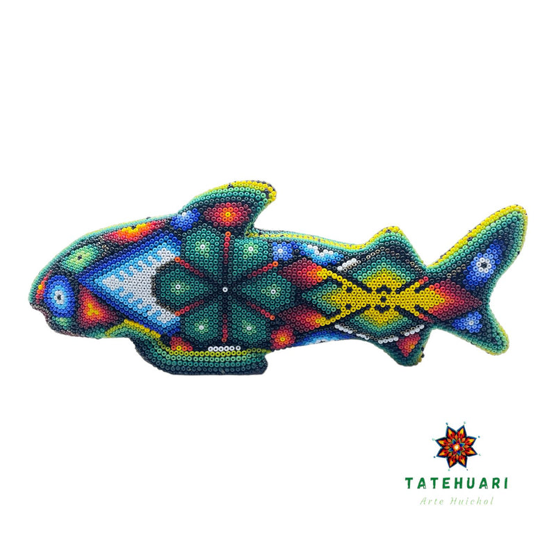 Tiburón - Arte Huichol