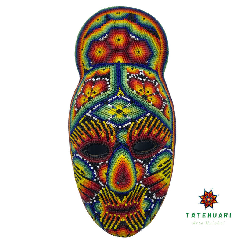 Tufted Mask - Huichol Art