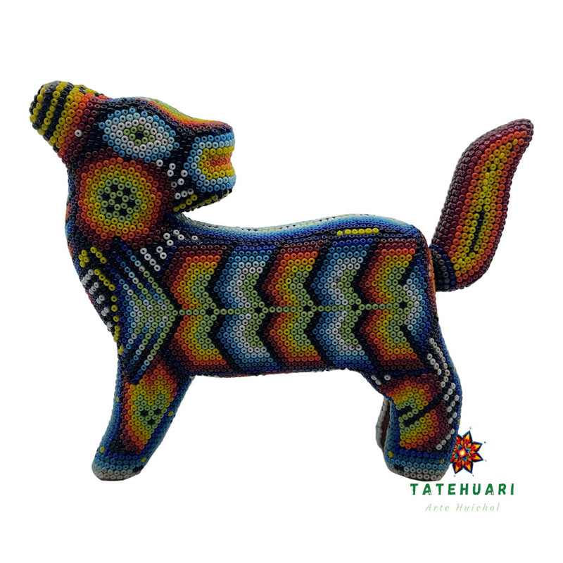 Perro - Arte Huichol