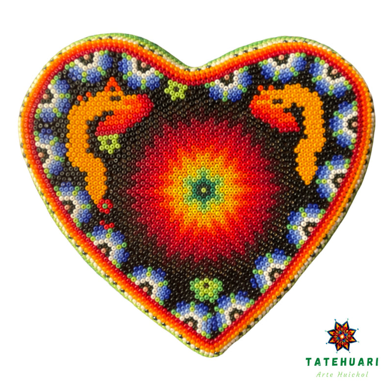 Corazon Grande - Arte Huichol