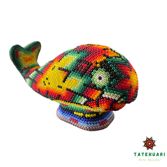 Ballena de Chaquira - Arte Huichol