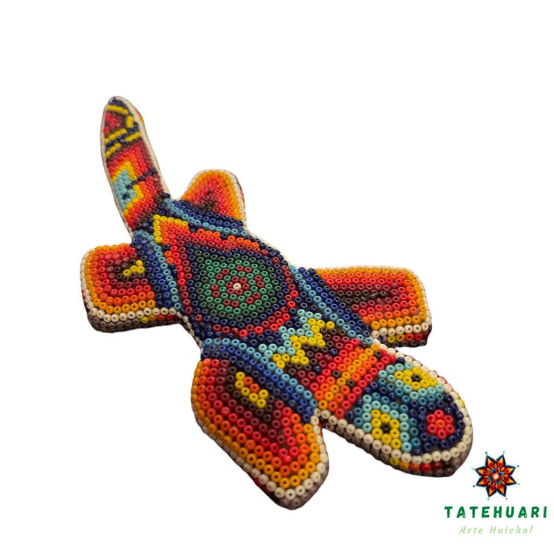 Iguane - Art Huichol