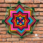 Ojo De Dios Sayulita Extra Grande - Artesanía Huichol