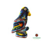 Parakeet on trunk - Huichol Art