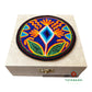 Caja Mediana de Madera - Artesanía Huichol