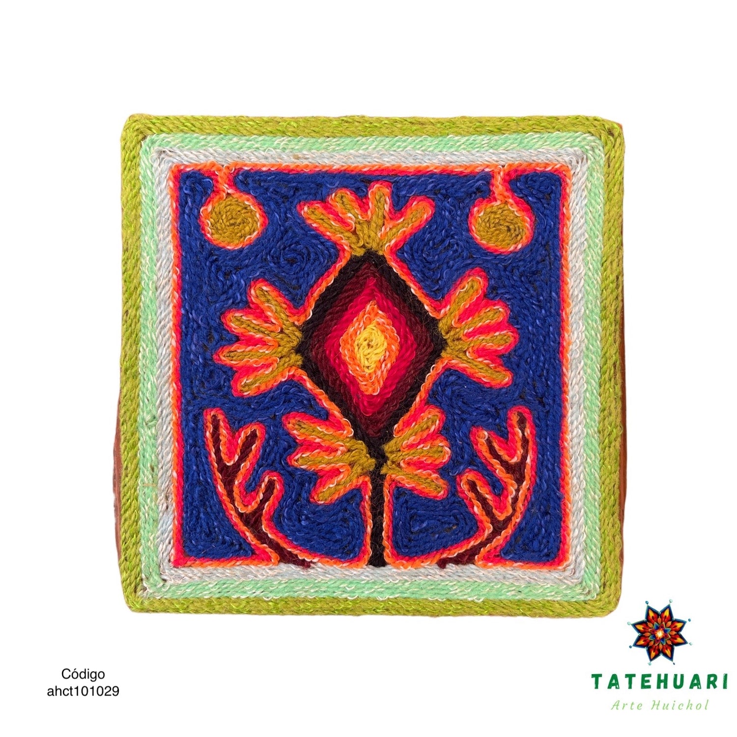 Cuadro o Tabla de Estambre 10 X 10 cms