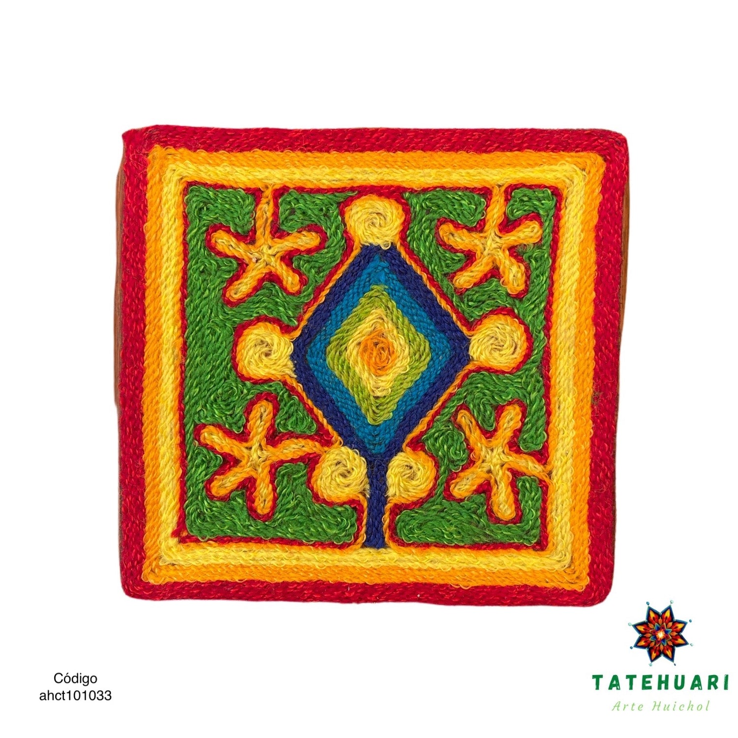 Cuadro o Tabla de Estambre 10 X 10 cms