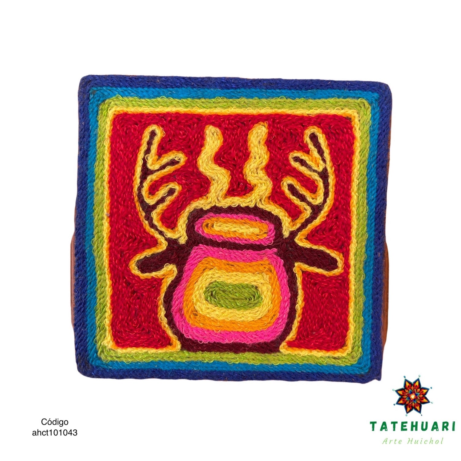 Cuadro o Tabla de Estambre 10 X 10 cms