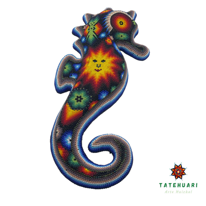 Sea Horse - Huichol Art