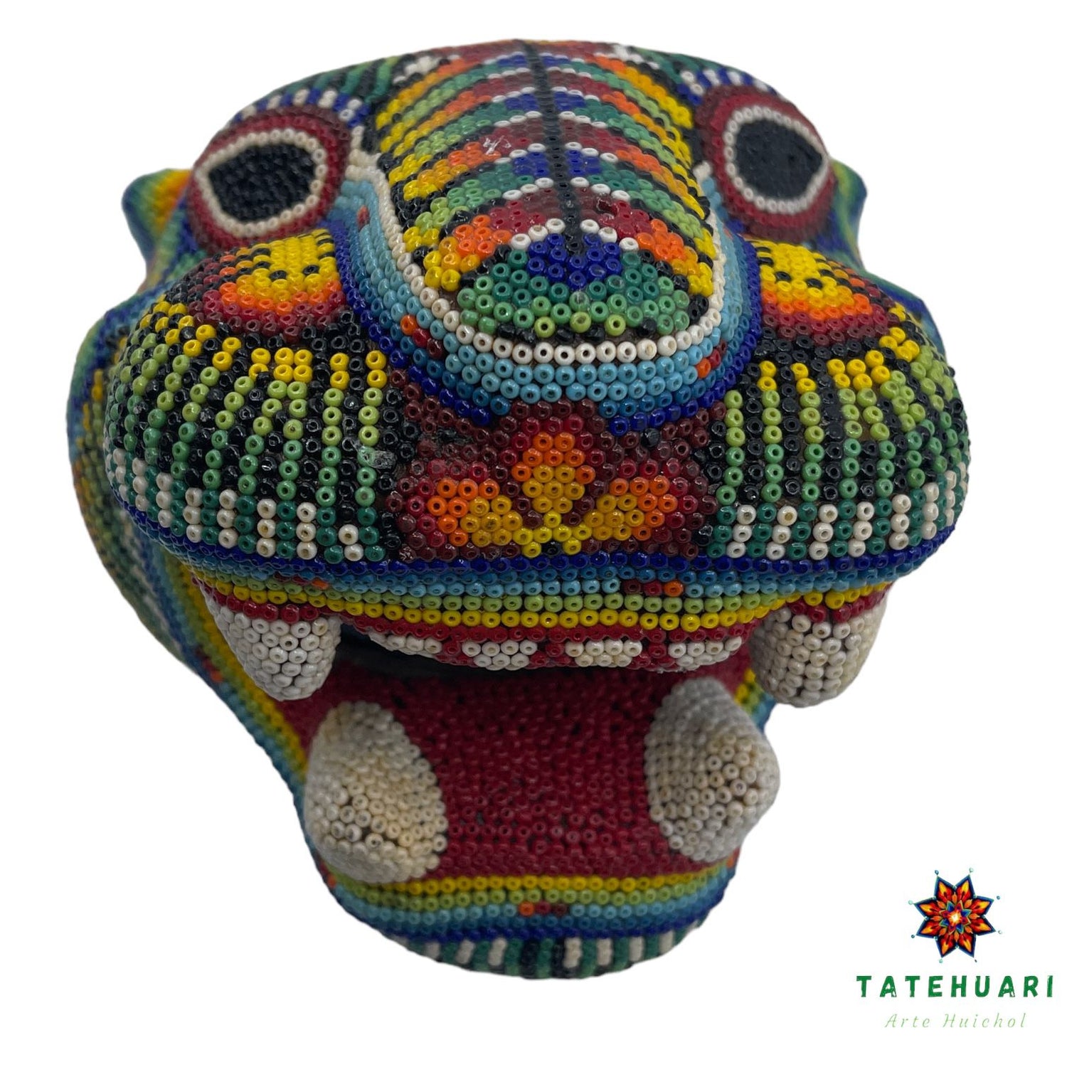 Tête de Jaguar - Art Huichol