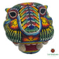 Jaguar Head - Huichol Art