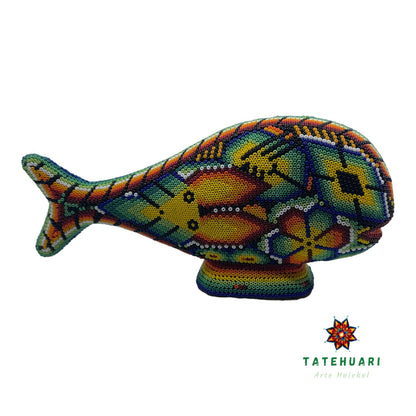 Whale - Huichol Art