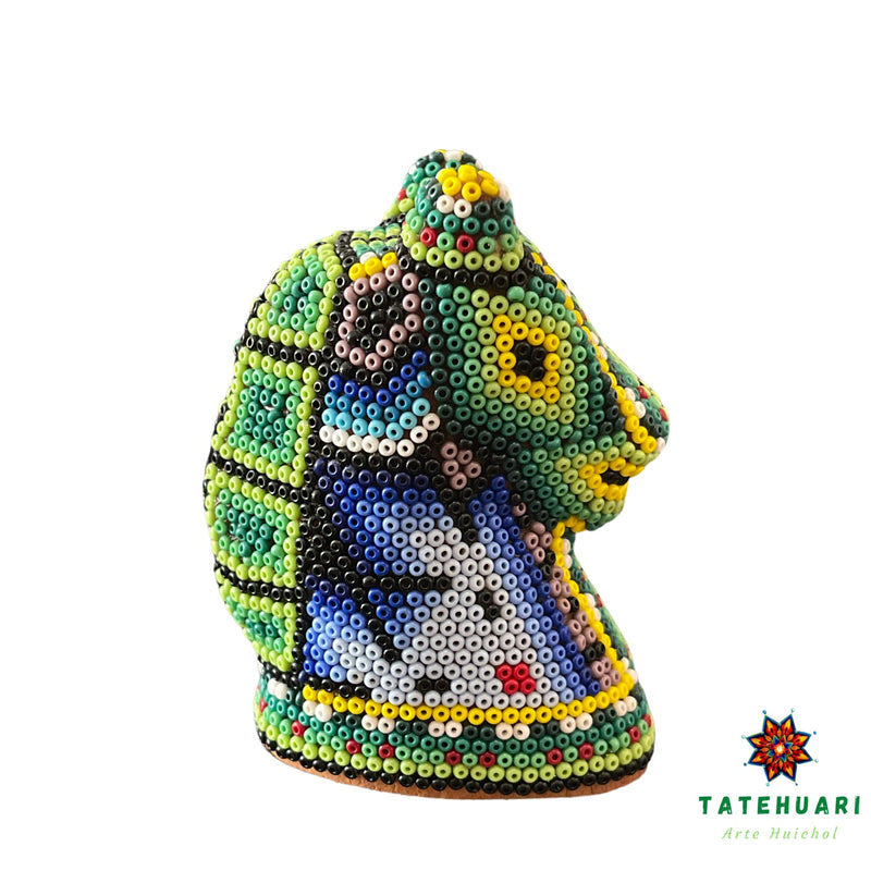 Tête de cheval - Art Huichol