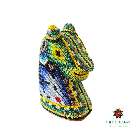 Horse Head - Huichol Art