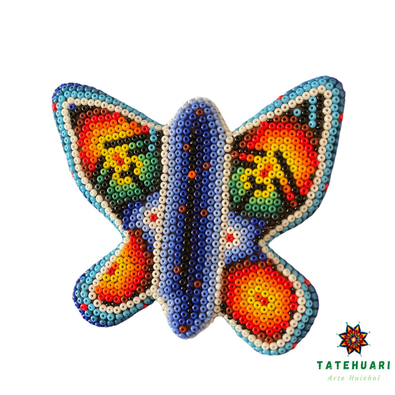 Butterfly - Huichol Art